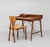 1980s Postmodern Walnut & Maple Desk Chair, 1980s For Sale - Image 5 of 15