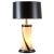 Large 1980s Ivory Glass Table Lamp For Sale - Image 11 of 12