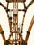 Vintage Mid-Century Faux Bamboo & Rattan Pagoda Hanging Lantern Pendant Chandelier For Sale In Naples, FL - Image 6 of 8