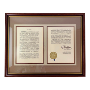 1980s Framed Honorary Doctorate, Howard University, Awarded to Sammy Davis Jr. - 1 Piece