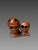 Brown Japanese Meiji Era Netsuke with Skulls, 19th Century For Sale - Image 8 of 8