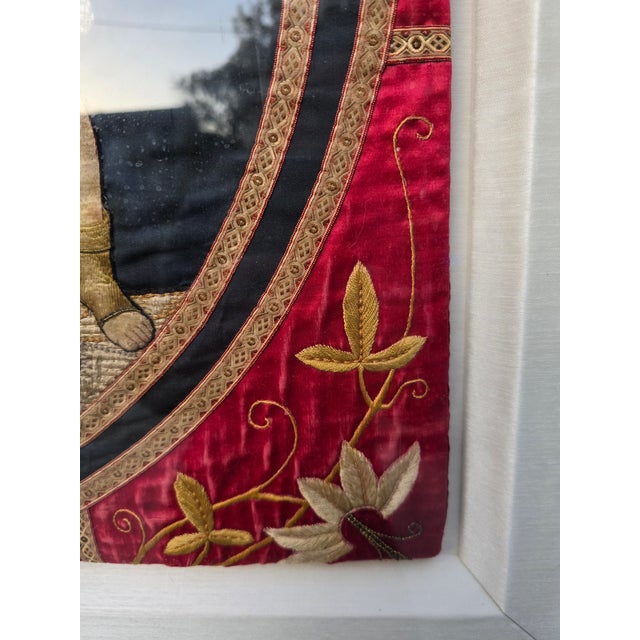16th Century Embroidered Silk Panel of the Flagellation of Christ For Sale - Image 5 of 18