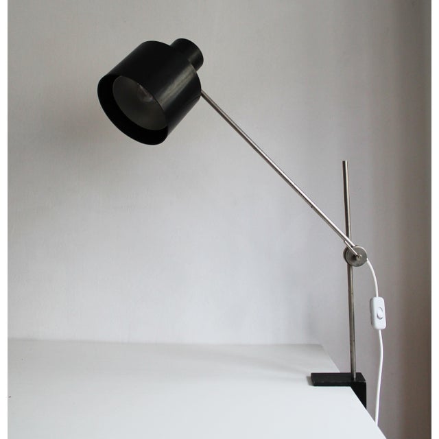 1960s Commissar Table Lamp by Jan Suchan Elektrosvit Nové Zámky, Former Czechoslovakia, 1968 For Sale - Image 5 of 15