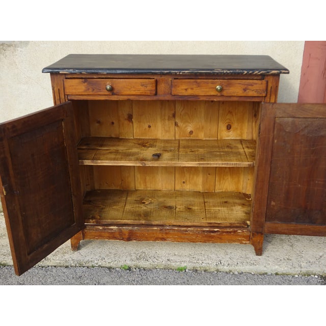 Vintage Parisian Pine Buffet, 1890s For Sale - Image 17 of 18