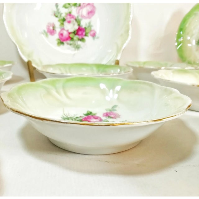 Vintage Porcelain Tableware Set, 1930s, Set of 13 For Sale - Image 11 of 12