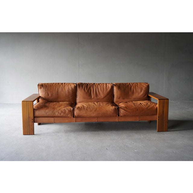Artona Three-Seater Sofa by Maxalto by Afra & Tobia Scarpa, Italy, 1970s, in Very Good conditions. Designed 1970 to 1979 I...