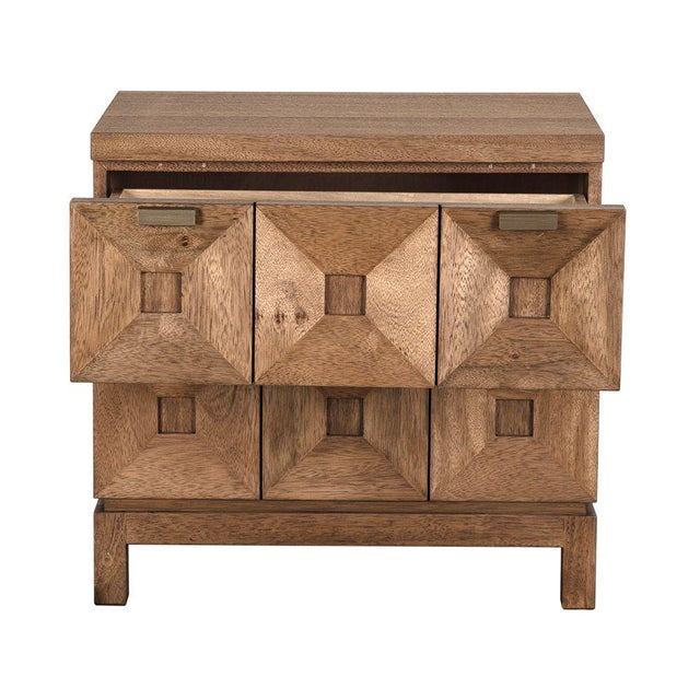 NOIR Musashi 2 Drawer, Small, Dark Walnut For Sale - Image 9 of 10