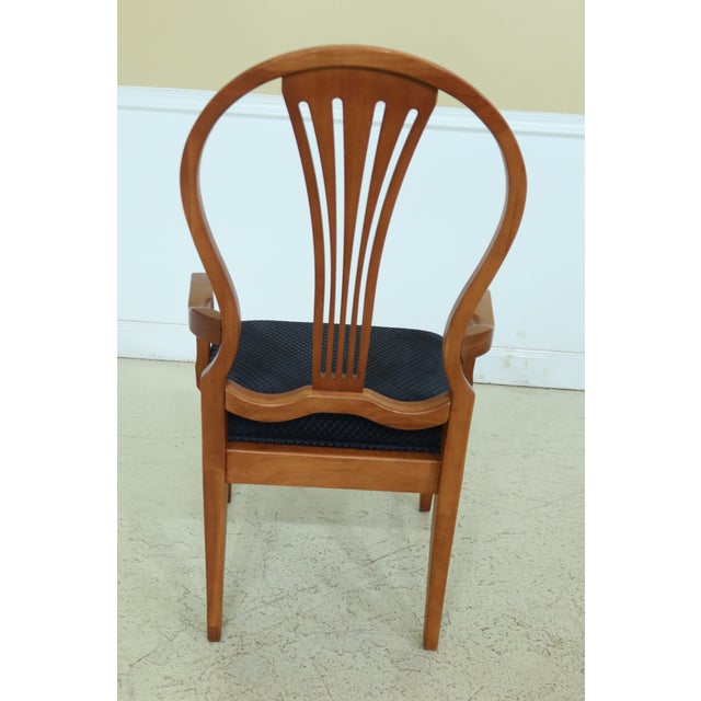 Set of 6 Harden Solid Cherry Dining Room Chairs Chairish