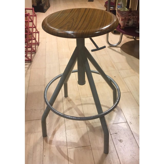 Industrial Industrial Stool from Werzalit, 1970s For Sale - Image 3 of 18