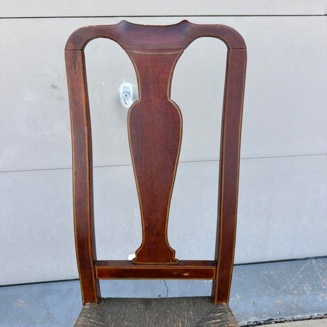 A Very Fine Antique Queen Anne Splat-Back Side Chair, Boston, Circa 1750 Ex. Ginsburg & Levy Antiques, Inc., New York A...