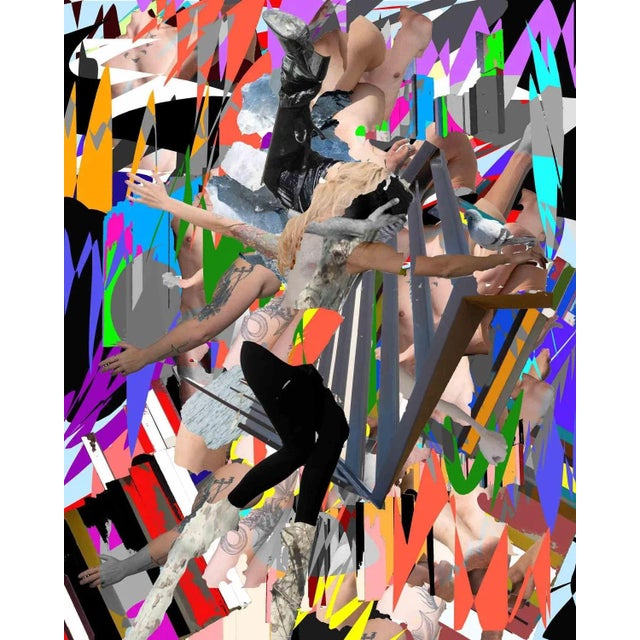 Contemporary Danielle Mano Bella, Angel, Mixed Media, 2022 For Sale - Image 3 of 3