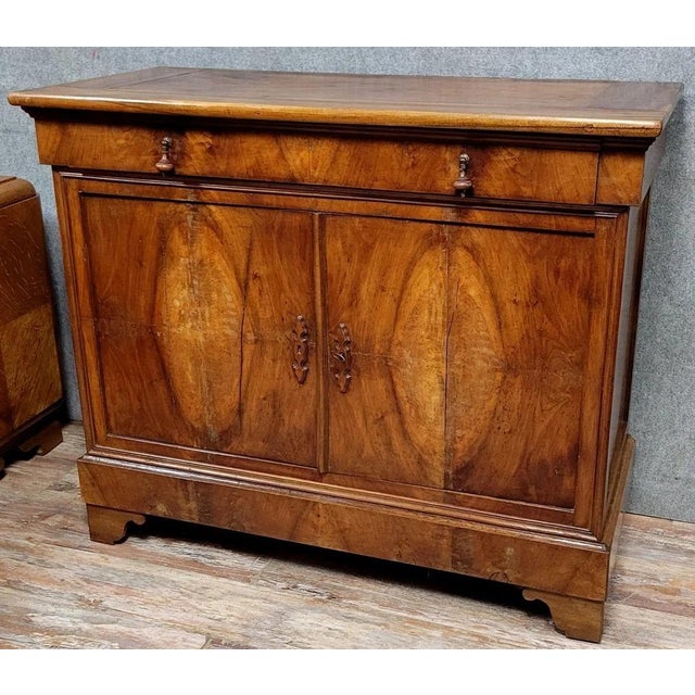 Louis Philippe Walnut Sideboard, 1830s For Sale - Image 3 of 6