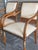 Late 20th Century Neo Classical Hand Carved Gilded David Michael Armchairs For Sale - Image 4 of 11