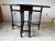 19th Century Antique Solid Walnut Gate Leg Drop-Leaf Dining Table For Sale - Image 9 of 12