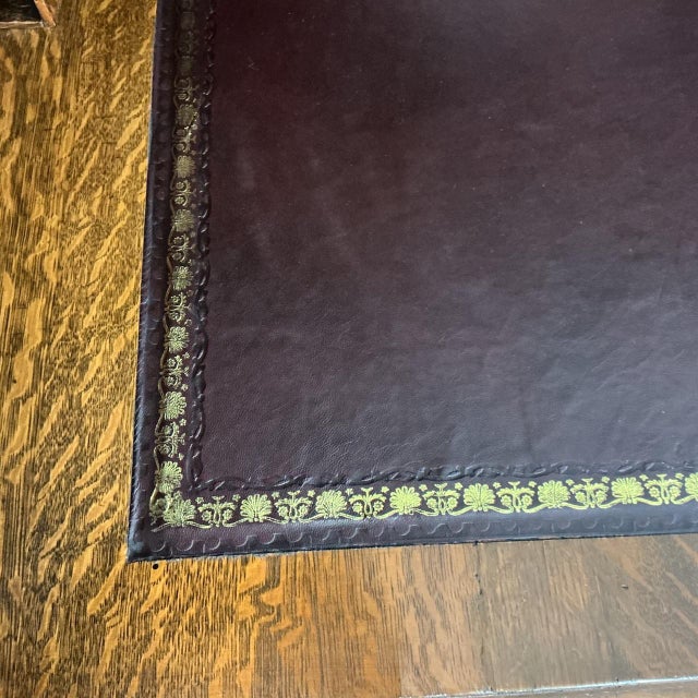 Wood Antique Oak Roll Top Desk, 1905 For Sale - Image 7 of 8