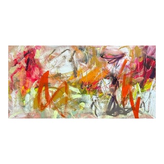Mirtha Moreno Oil on Canvas Painting “AbEx Horizontal Series 03” 2025 For Sale