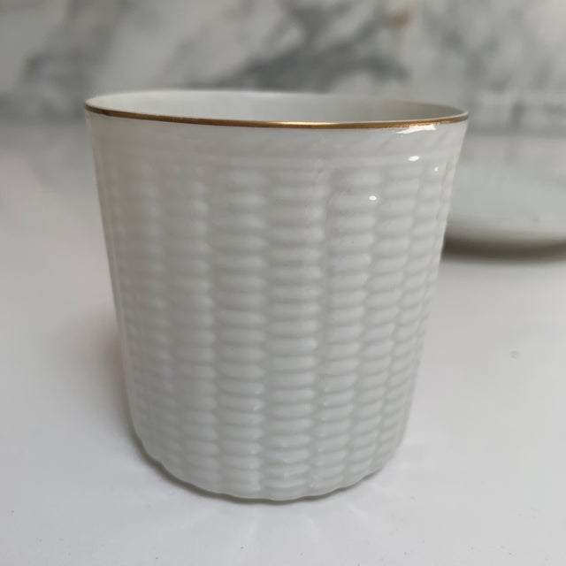 Mid 20th Century Mid 20th Century C H Field Haviland Limoges Demitasse/Espresso Set- 12 Pieces For Sale - Image 5 of 8