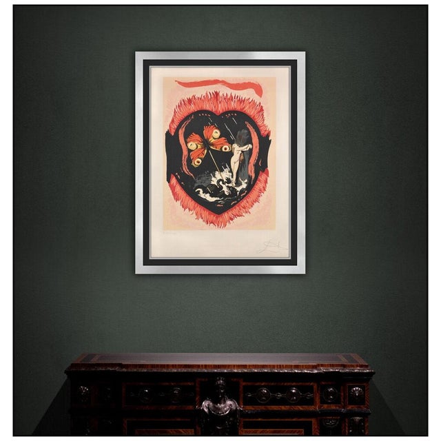 Message us to inquire about custom framing options! (Included for free with every purchase) The Artwork here, "Le...