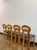 Set of 4 Mid-Century Danish Modern Pine Dining Chairs in "U-Back" Style For Sale - Image 4 of 13