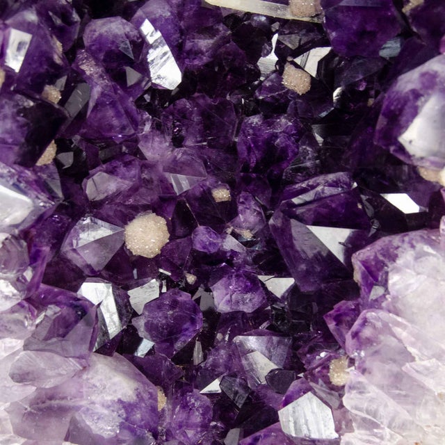 Traditional XL Amethyst & Calcite Cluster, 103 Pounds (#H0392 Uruguay ) For Sale - Image 3 of 16