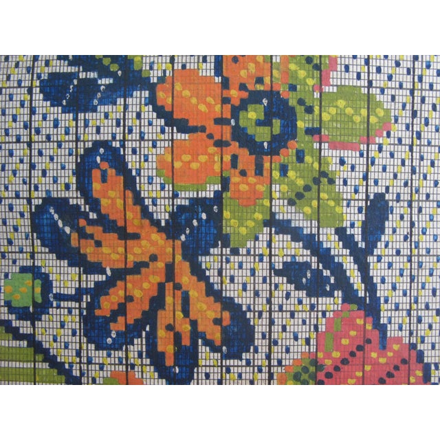 Green Antique French Textile Design For Sale - Image 8 of 9