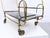 Streamline Bar Trolley in Brass and Glass, 1950s For Sale - Image 6 of 18