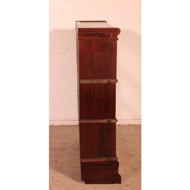 Antique Bookcase in Mahogany from Globe Wernicke, 1890s For Sale - Image 9 of 13