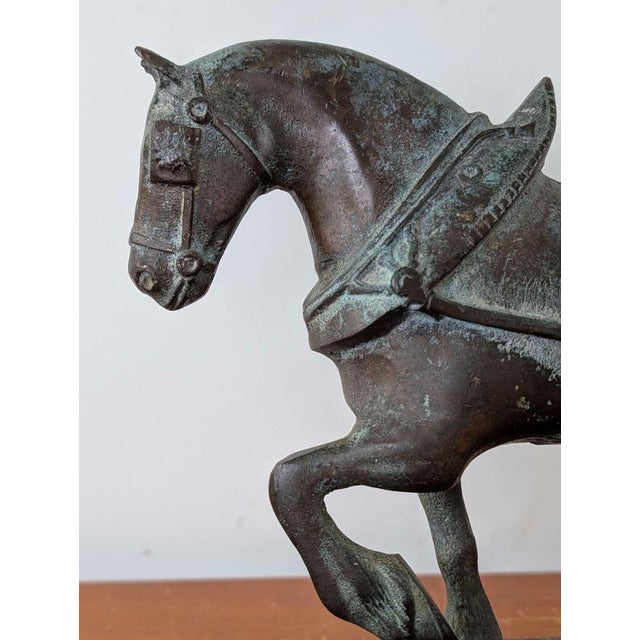 Mid-Victorian English Bronze Carriage Horse Saddlers Trade Display, 1850 For Sale - Image 11 of 15