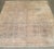 A square room size 1920s Distressed Persian Mahal Rug
