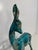 Mid-Century Italian Turquoise Glazed Ceramic Fawn by Magri, 1960s For Sale - Image 4 of 8