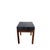 Mid-Century Minimalist Teak and Acrylic Bedside Table For Sale - Image 4 of 9