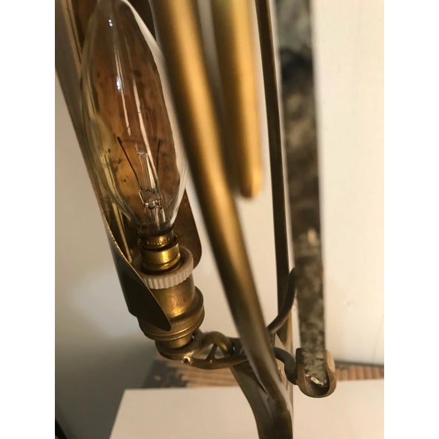 Black 1970s Willy Daro Table Lamp For Sale - Image 8 of 9