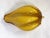 Yellow Vintage 1970s Italian Blown Glass Pear For Sale - Image 8 of 9