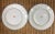 White Mid Century Jingdezhen Zhongguo Butterfly Dinner Plates- a - a Pair For Sale - Image 8 of 9