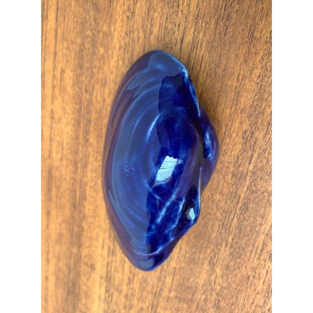 Vintage Ceramic Shell Sculpture For Sale - Image 6 of 18