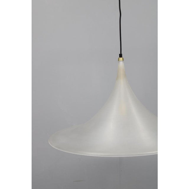 Trumpet Pendant Lamp attributed to Guzzini for Meblo, Italy, 1970s For Sale - Image 6 of 13