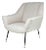 Restored Italian Mid-Century Modern Wingback Armchair, 1950s Design For Sale