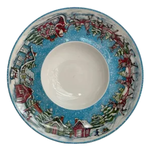 Deep Christmas Plate in Porcelain from Villeroy & Boch