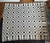 Antique 19th Century Hand Loom Woven Blue and White Coverlet For Sale - Image 14 of 16