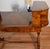 Brown 1900s Antique English Hepplewhite Burl Walnut & Leather Top Carlton Writing Desk For Sale - Image 8 of 18