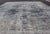 Distressed Vintage Persian Rug With Abstract Design in Blue, Green & Gray & White For Sale - Image 10 of 17
