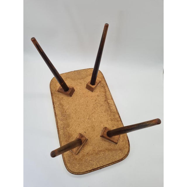 Mid-Century Modern Coffee or Side Table with Laminated Top, 1960s For Sale - Image 9 of 10