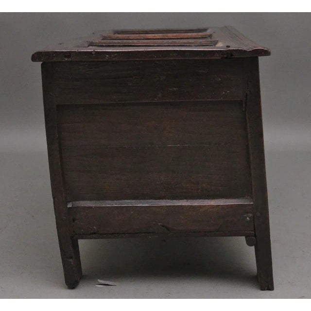 18th Century Oak Coffer, 1740s For Sale - Image 4 of 10