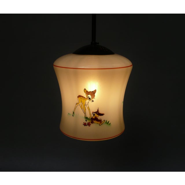 Vintage German Pendant Light from Doria Leuchten, 1950s For Sale - Image 4 of 18