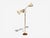 Swedish Modern, Adjustable Floor Lamp, Wood, Metal, Fabric, Sweden, 1950s For Sale - Image 4 of 15