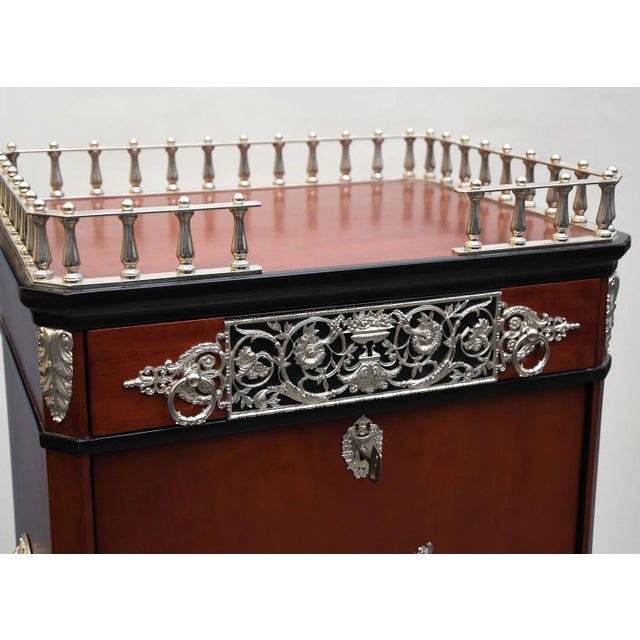 WMF 219 Silverplate 135-Piece Flatware Set With Original Cabinet – Mid-Century German Estate Service For Sale - Image 14 of 14