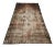 1960s Vintage Distressed Floor Turkish Rug- 4′2″ × 8′3″ For Sale
