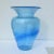 Pale Blue Stretch Glass Vase For Sale In New York - Image 6 of 6