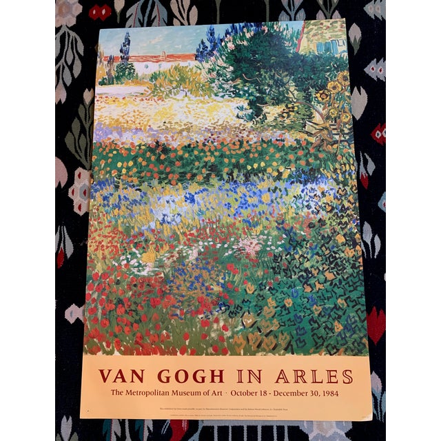 1980s Van Gogh in Arles Metropolitan Museum of Art Poster ...