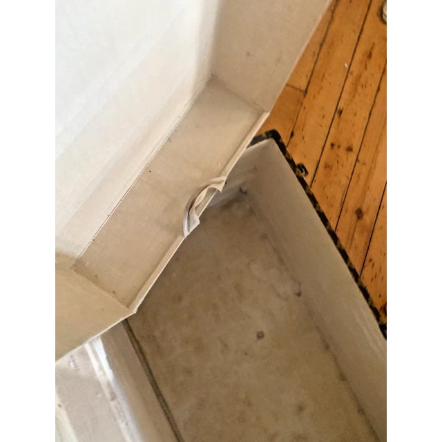 Antique Louis Vuitton Monogram Canvas Steamer Trunk (Circa 1900) For Sale - Image 9 of 18